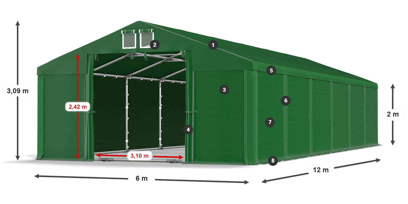 MSD 560 PVC legende 2m