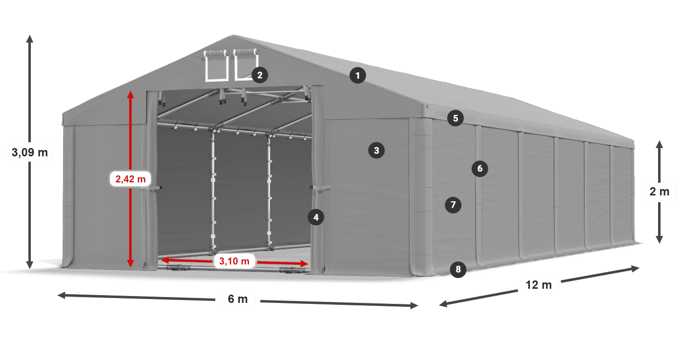 MSD 560 PVC legende 2m