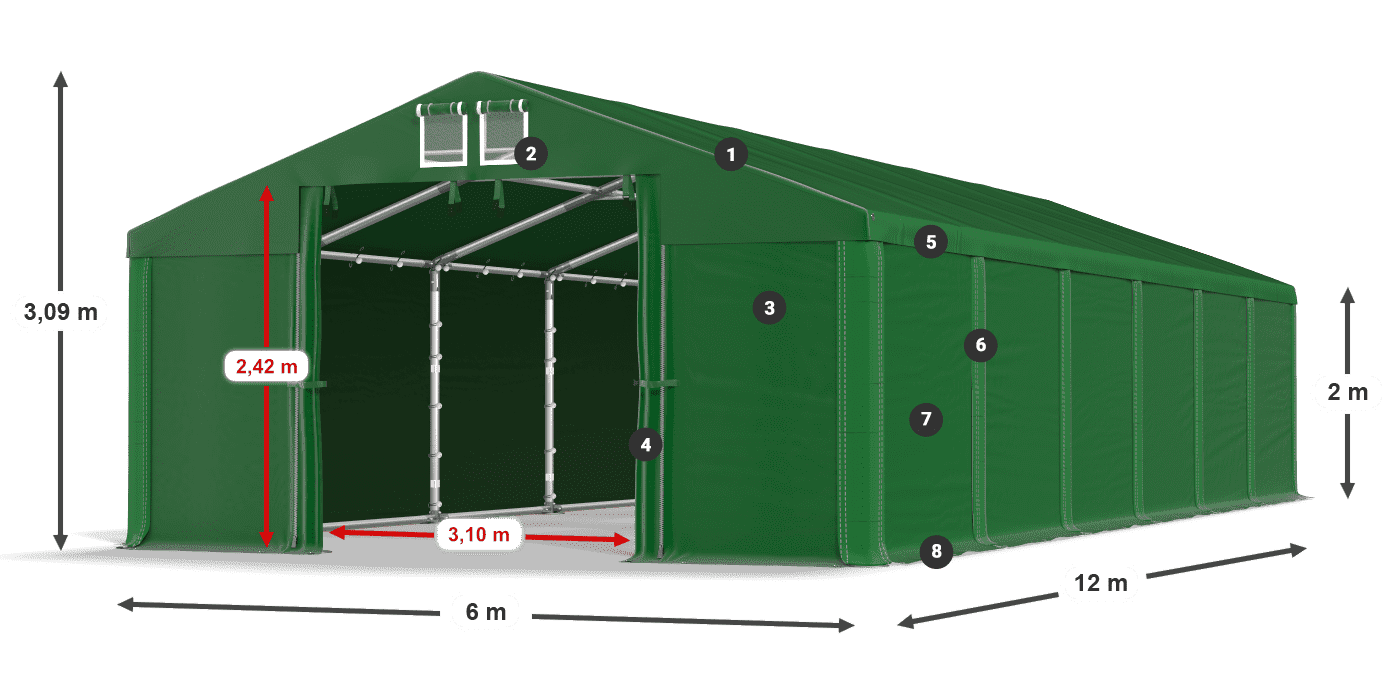 MSD 560 PVC legende 2m