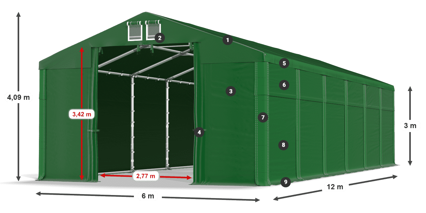 MSD 560 PVC legende 3m