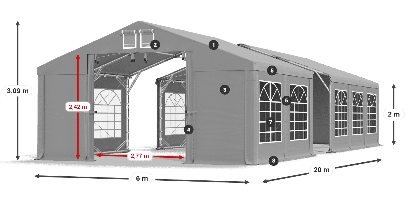 ISD 560 PVC legende 2m