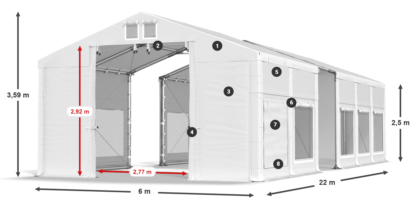 Tak: FR 620 PVC Vegger: SD 500 PVC