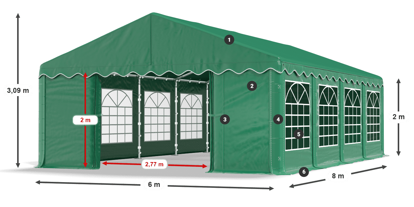 IPE 240 PE legende 2m