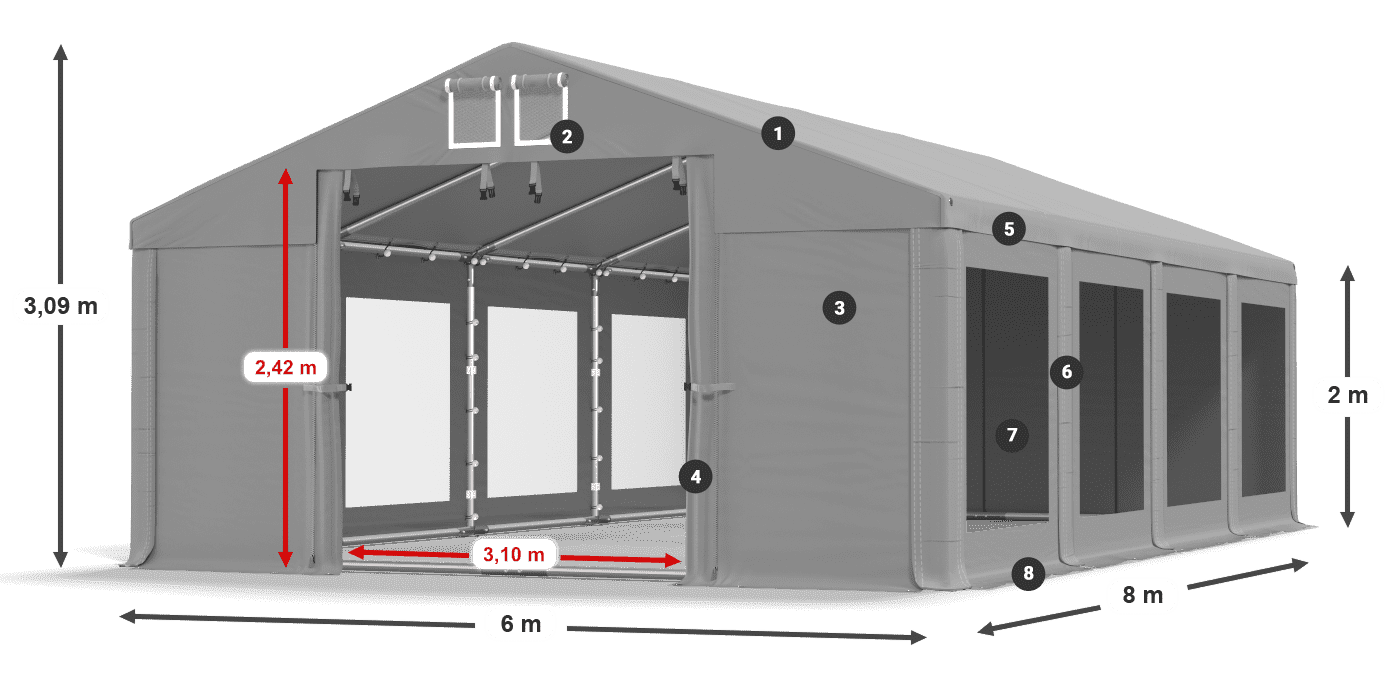 ISDT 560 PVC legende 2m