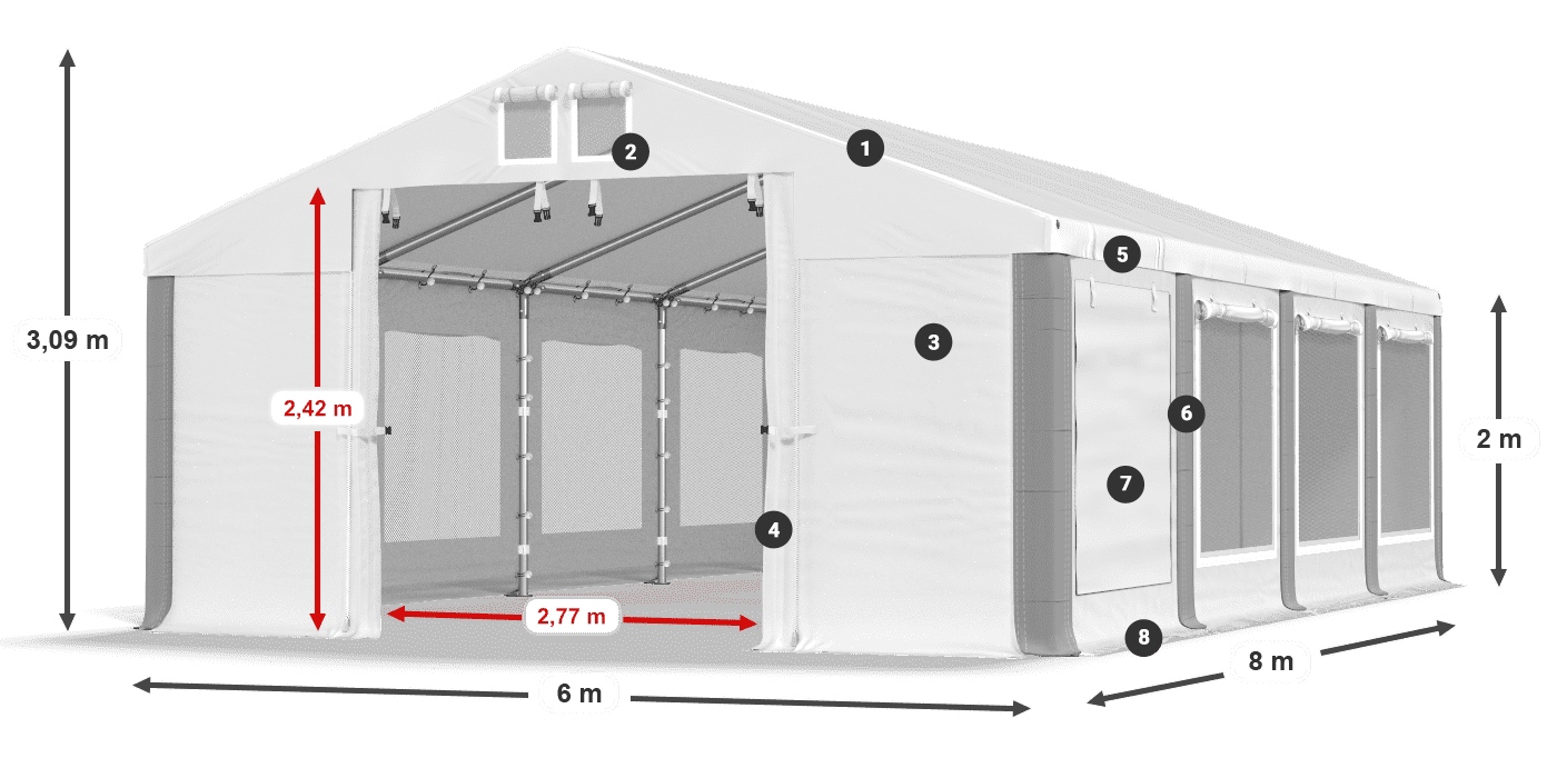 ISDM 560 PVC legende 2m