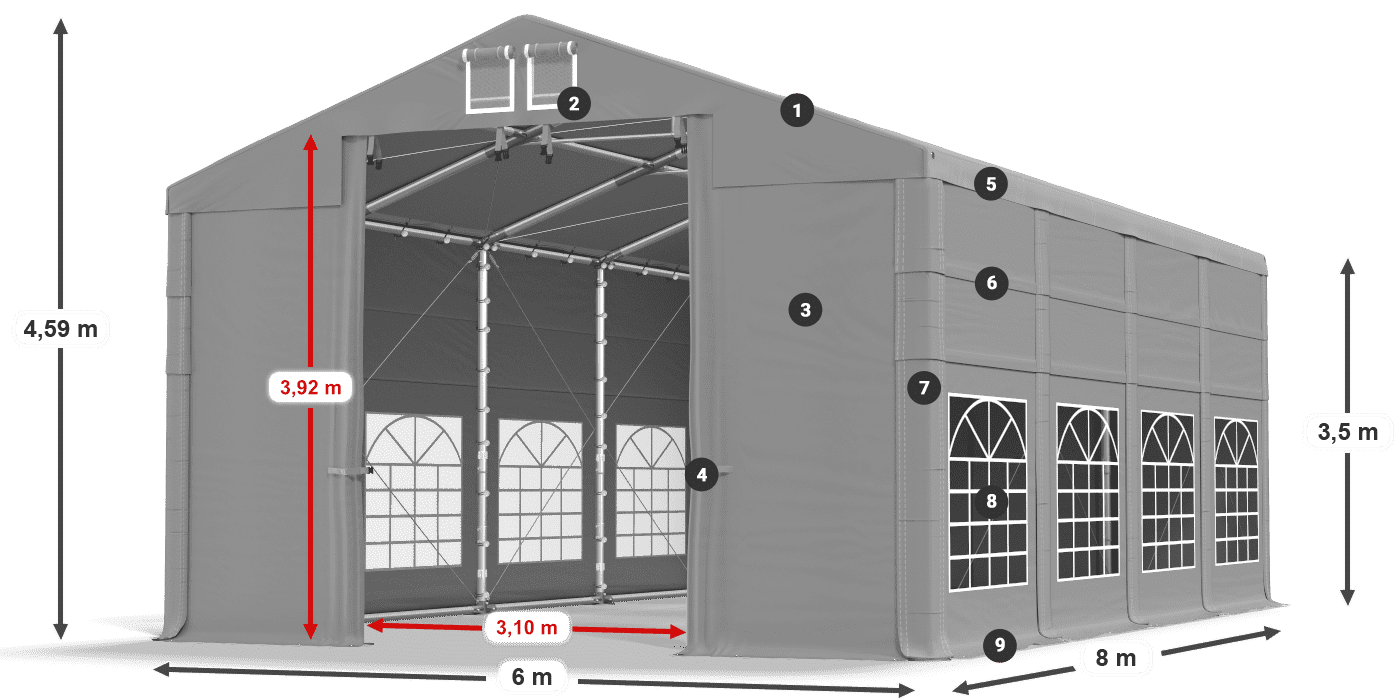 ISD 560 PVC legende 3,5m