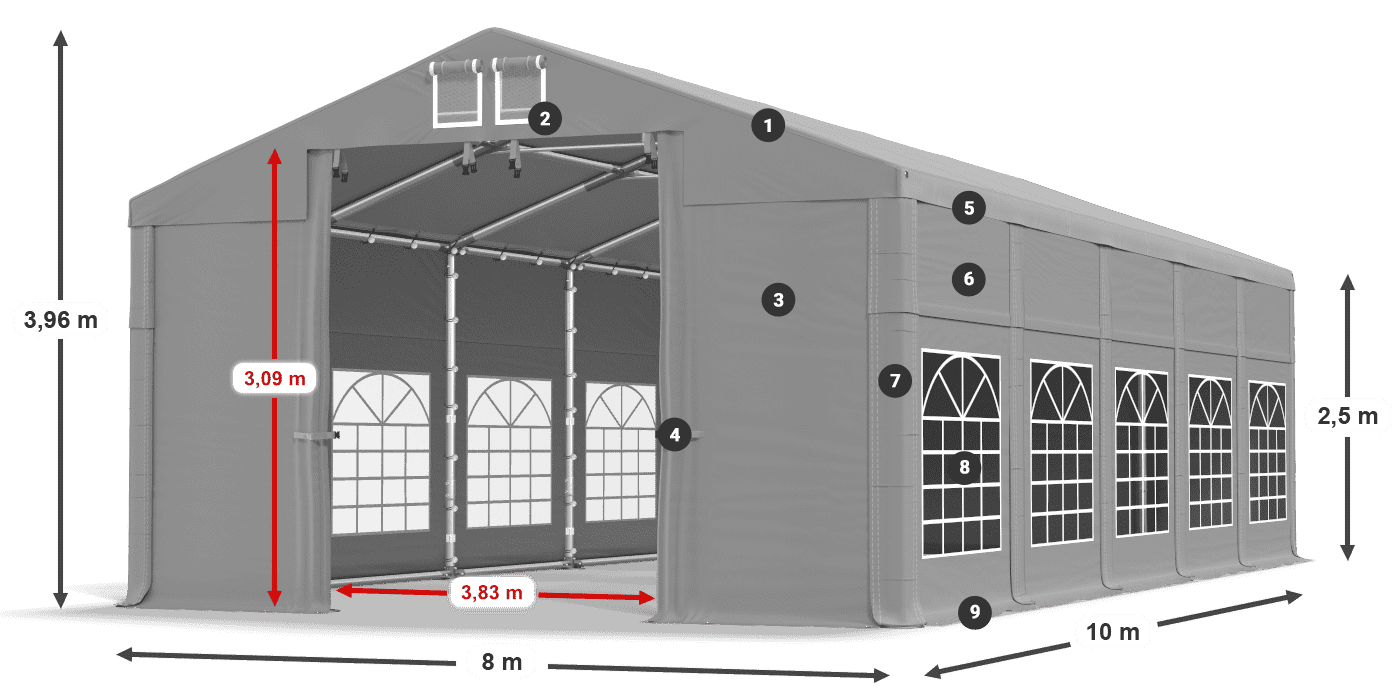 ISD 560 PVC legende 2,5m
