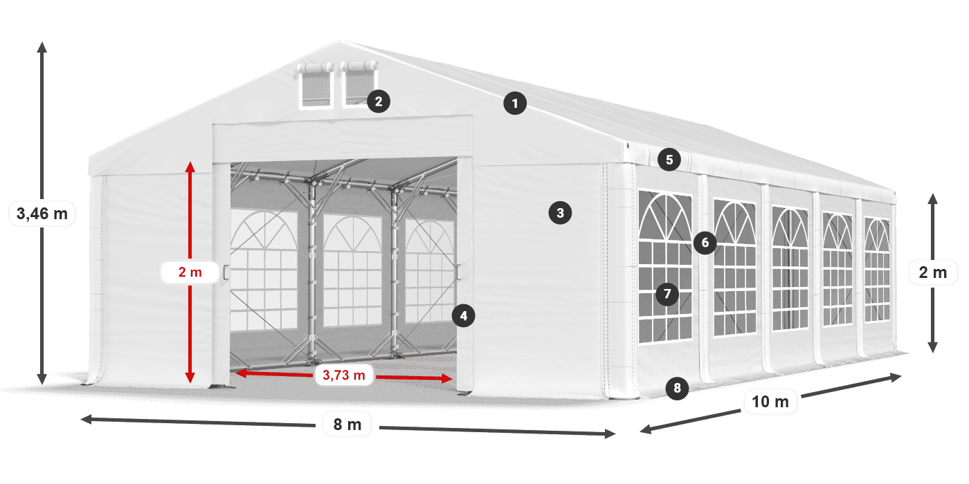 IFR 620 PVC legende 2m