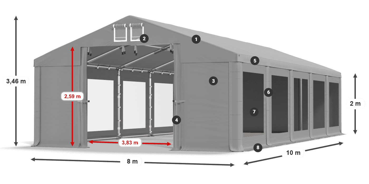 ISDT 560 PVC legende 2m