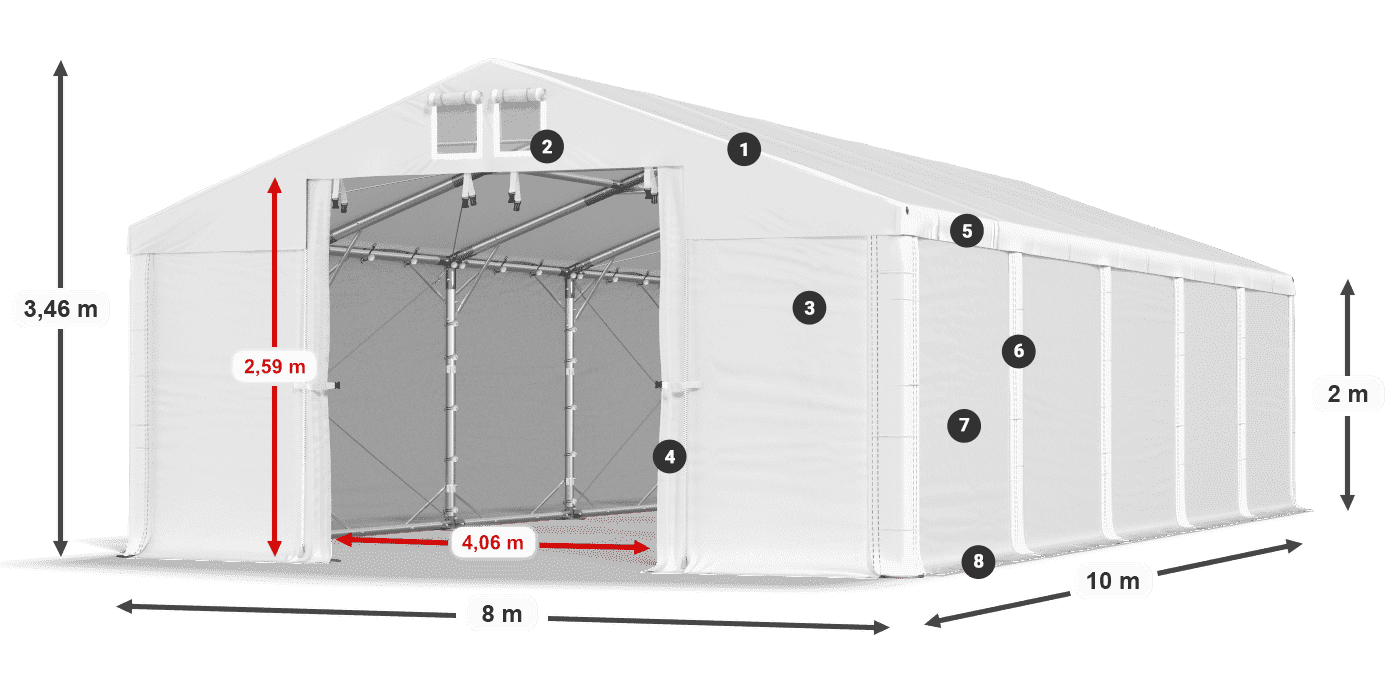 MSD 560 PVC legende 2m