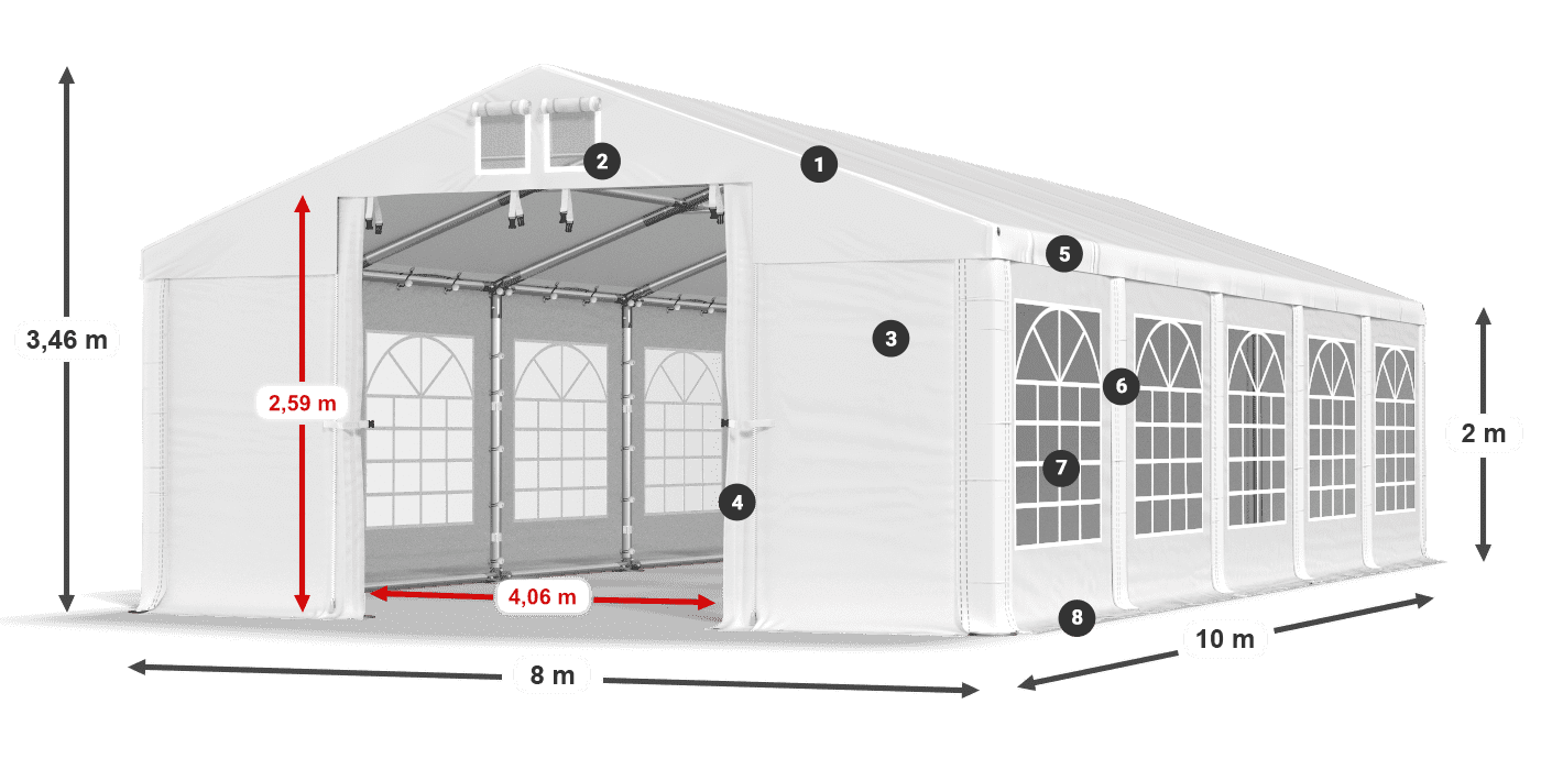 ISD 560 PVC legende 2m
