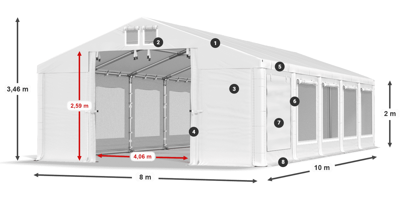 ISDM 560 PVC legende 2m