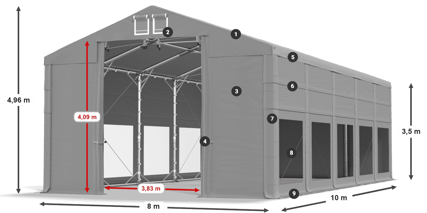 ISDT 560 PVC legende 3,5m