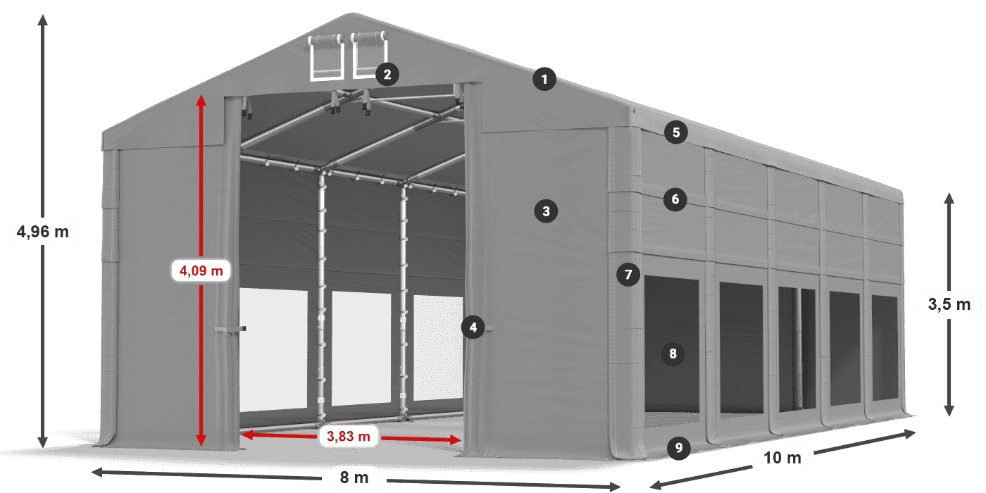 ISDT 560 PVC legende 3,5m