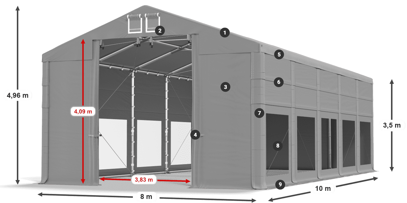 ISDT 560 PVC legende 3,5m
