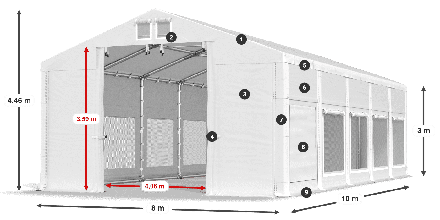 ISDM 560 PVC legende 3m