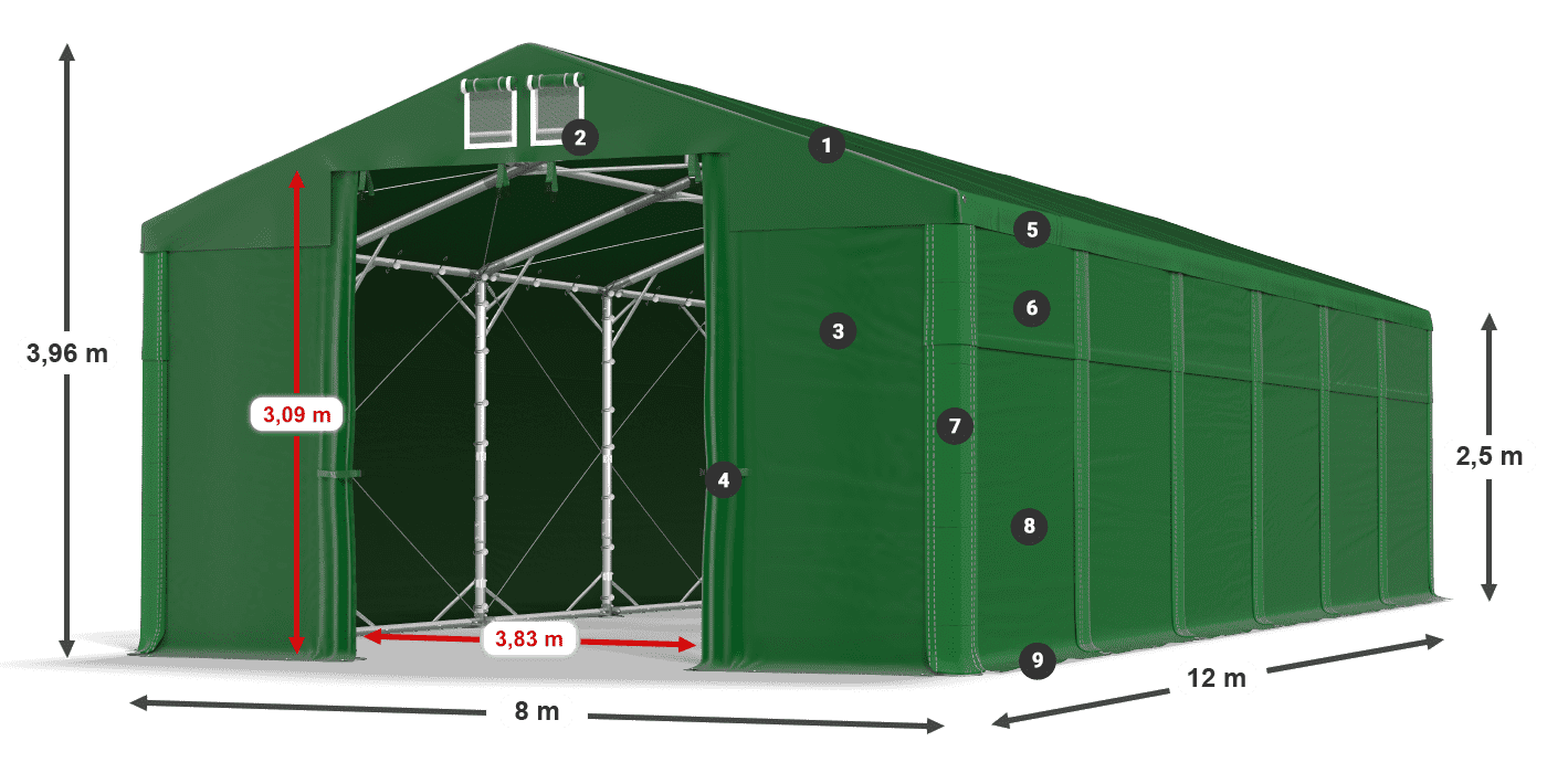 MSD 560 PVC legende 2,5m