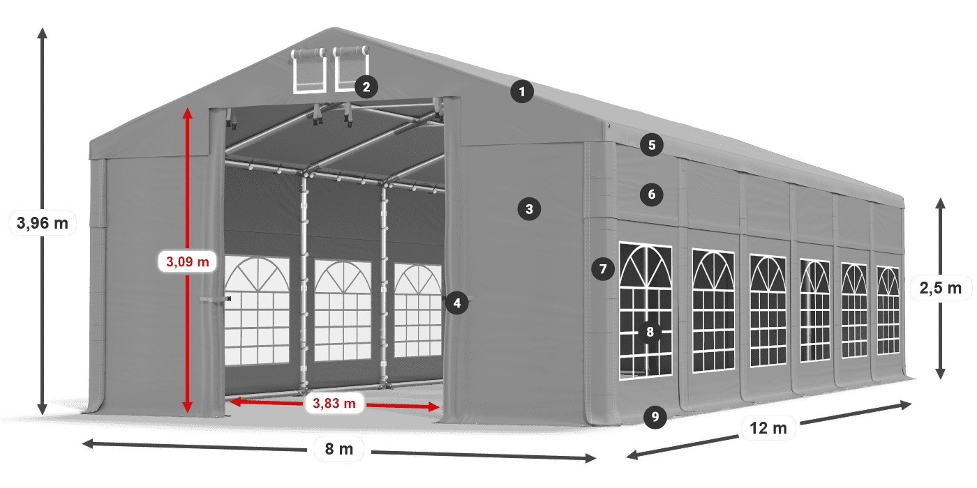 ISD 560 PVC legende 2,5m