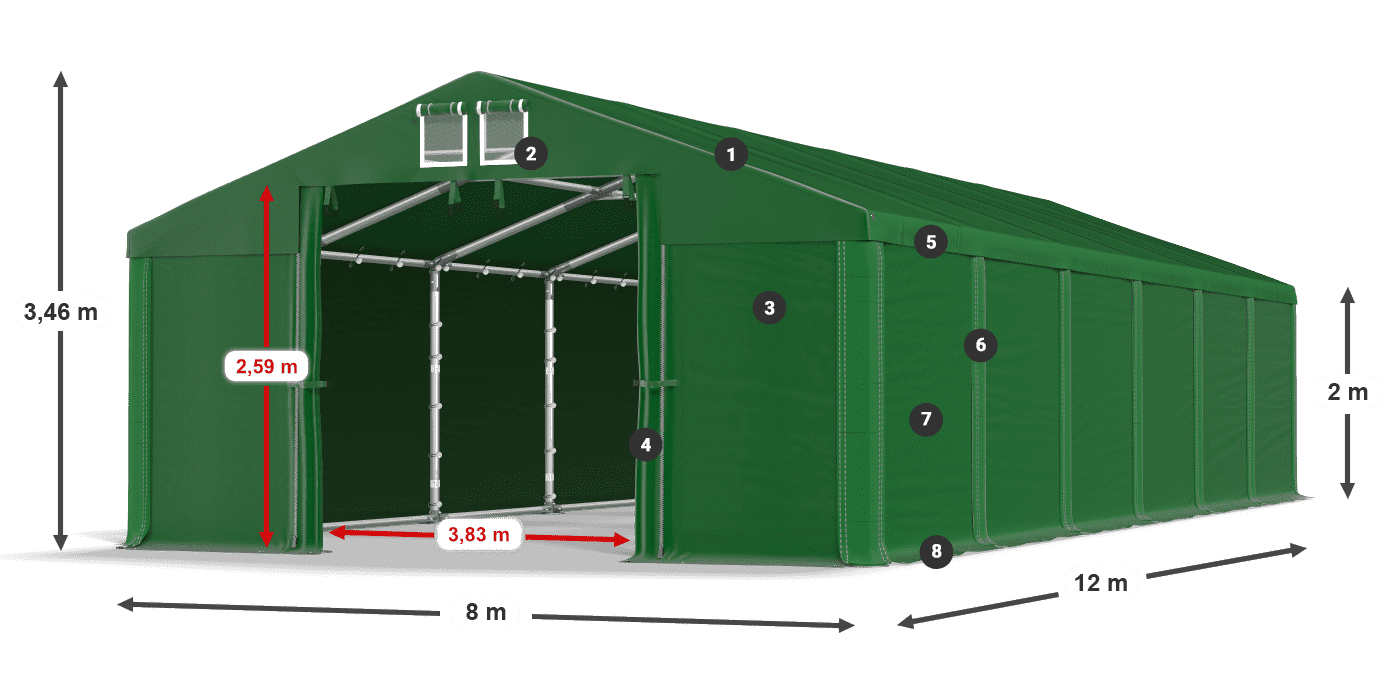 MSD 560 PVC legende 2m