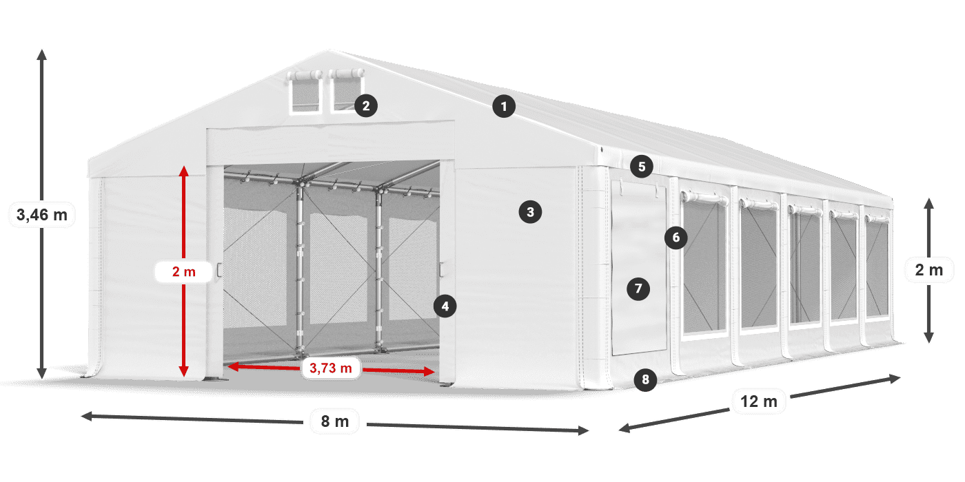 ISDM 560 PVC legende 2m