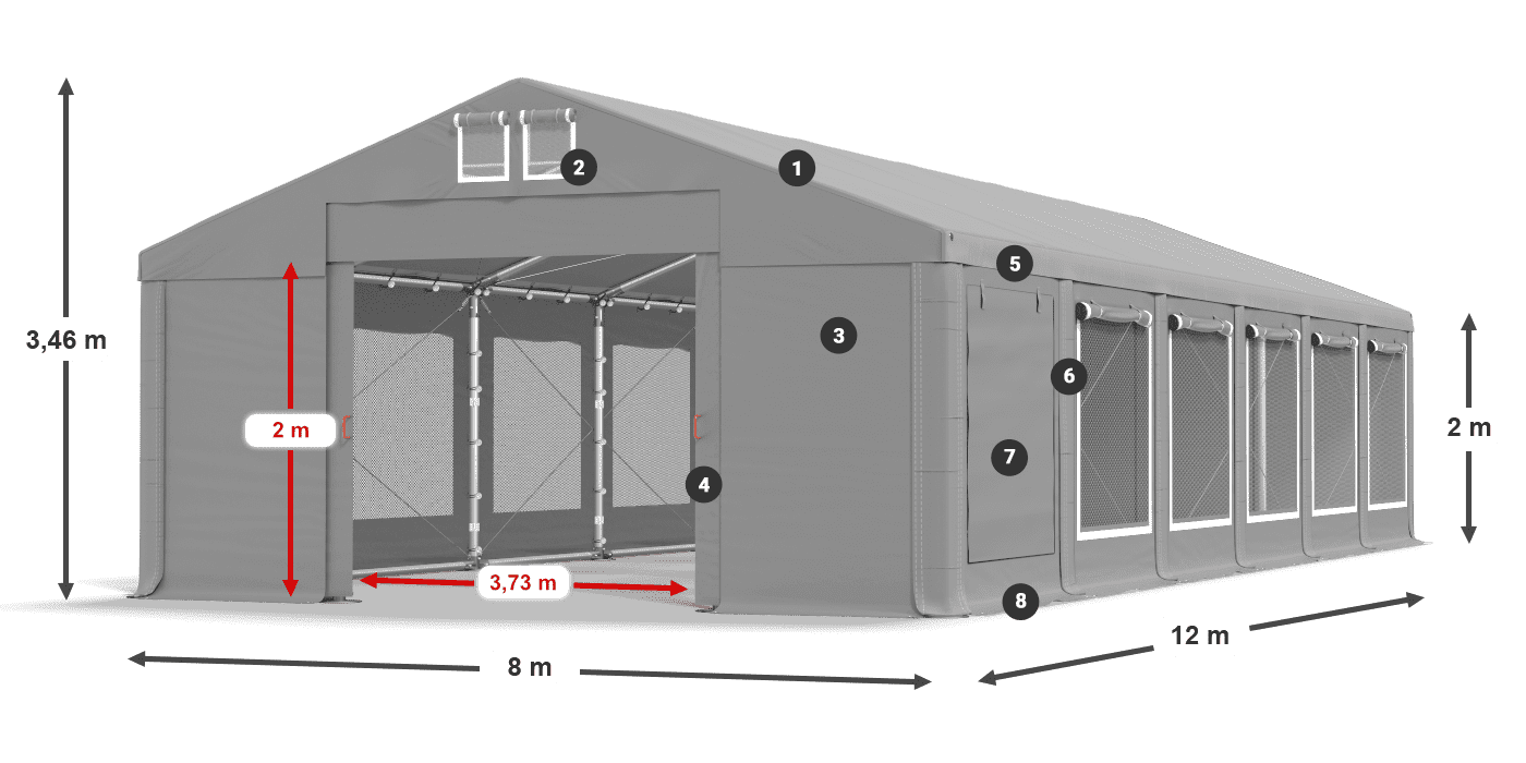 ISDM 560 PVC legende 2m