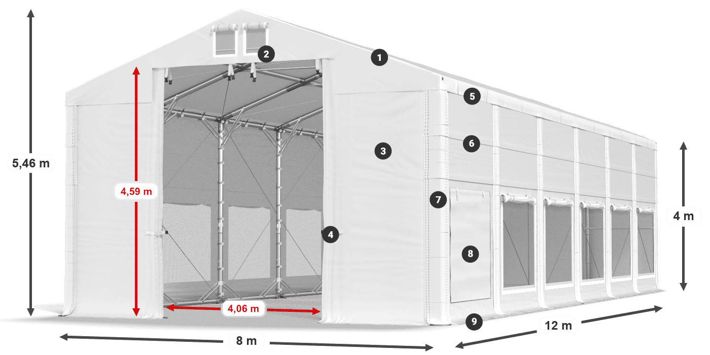 ISDM 560 PVC legende 4m