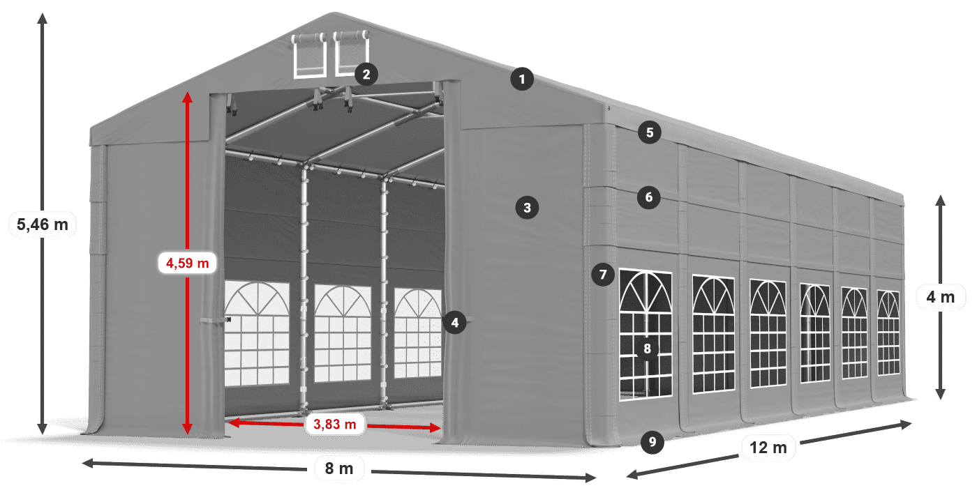 ISD 560 PVC legende 4m