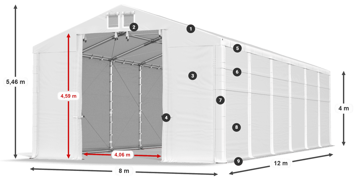 MSD 560 PVC legende 4m