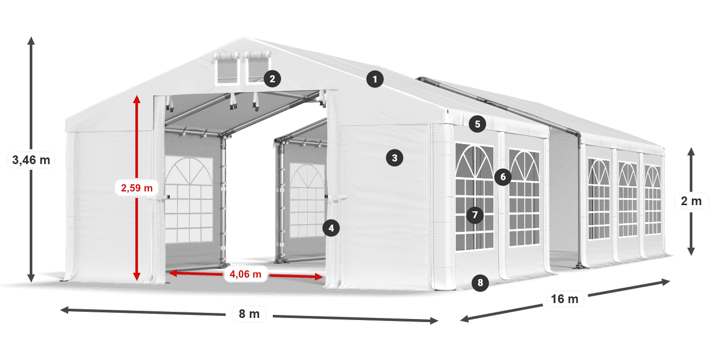 IFR 620 PVC legende 2m