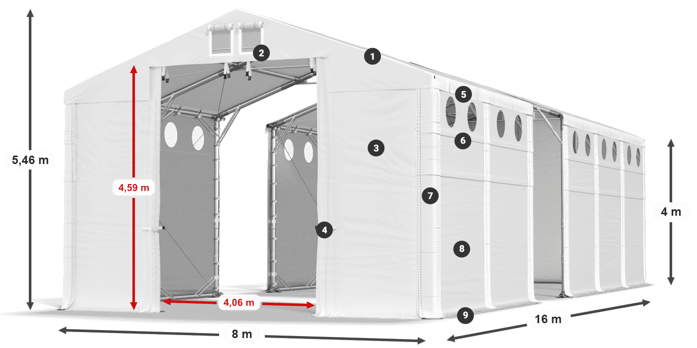 MFRO 620 PVC legende 4m