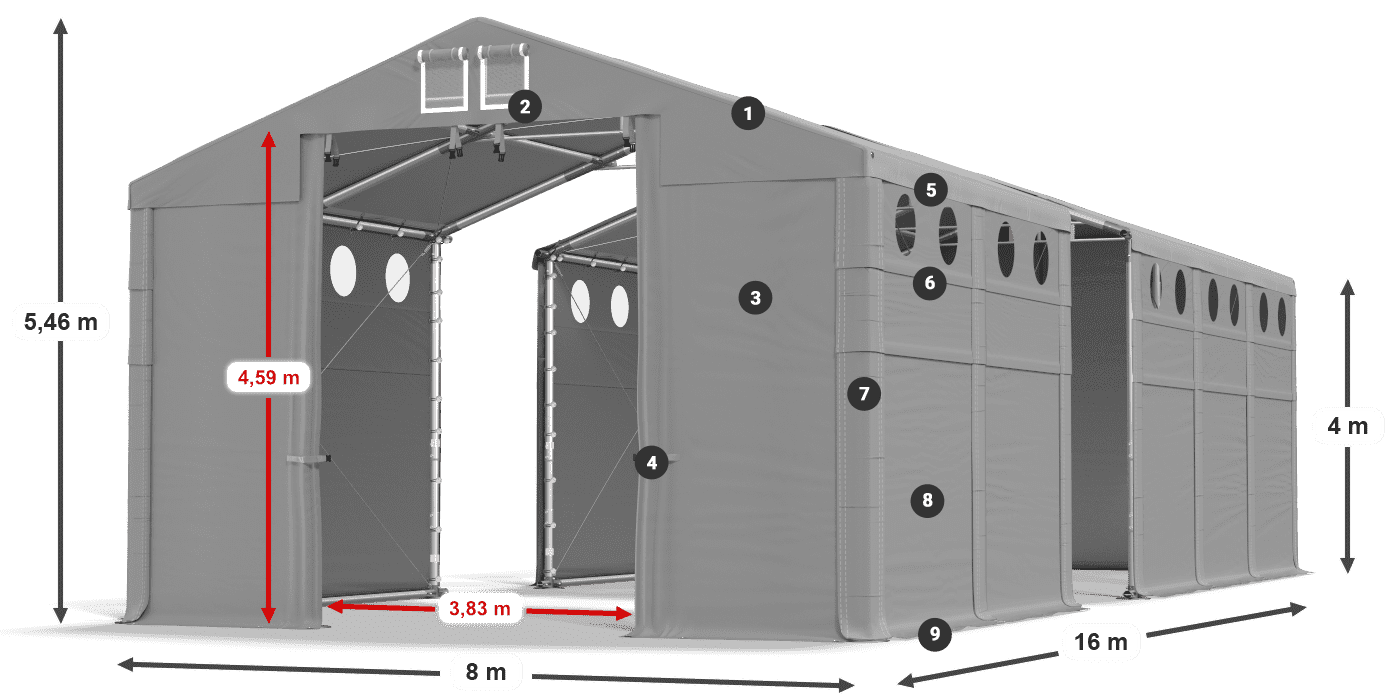 MFRO 620 PVC legende 4m
