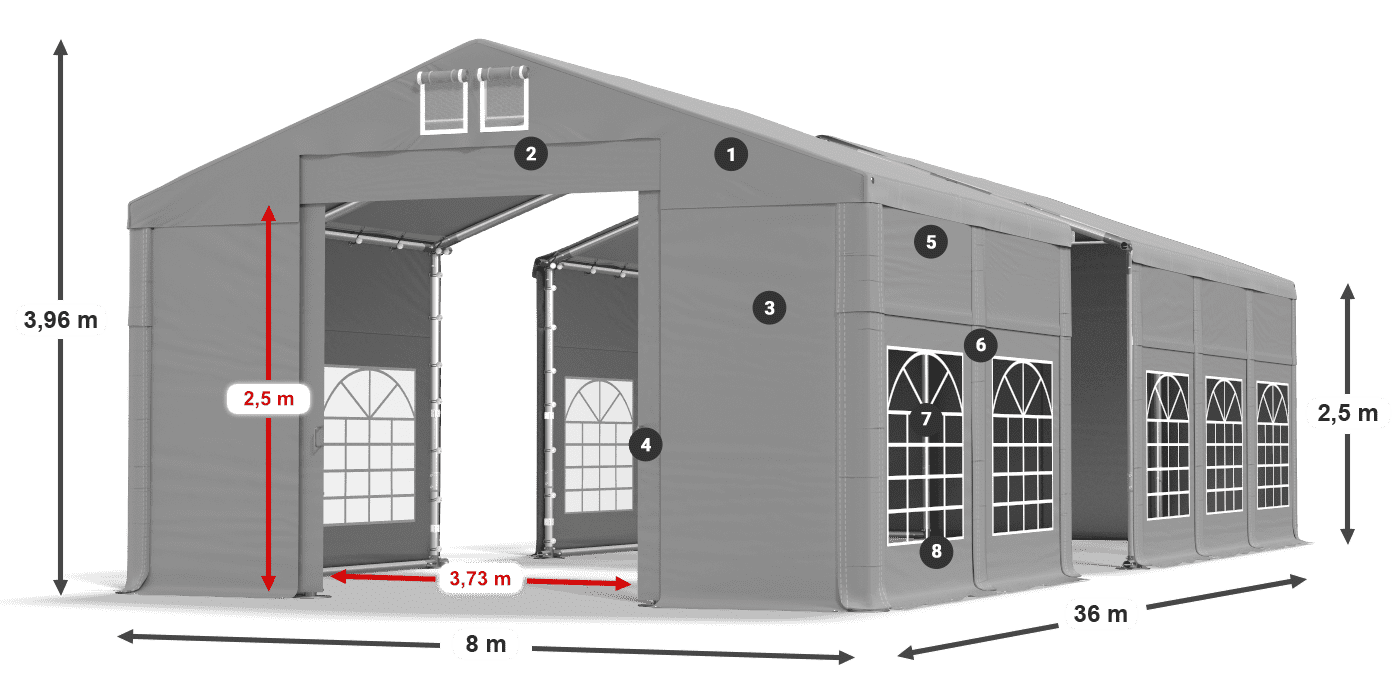 IMS 580 PVC legende 2,5m