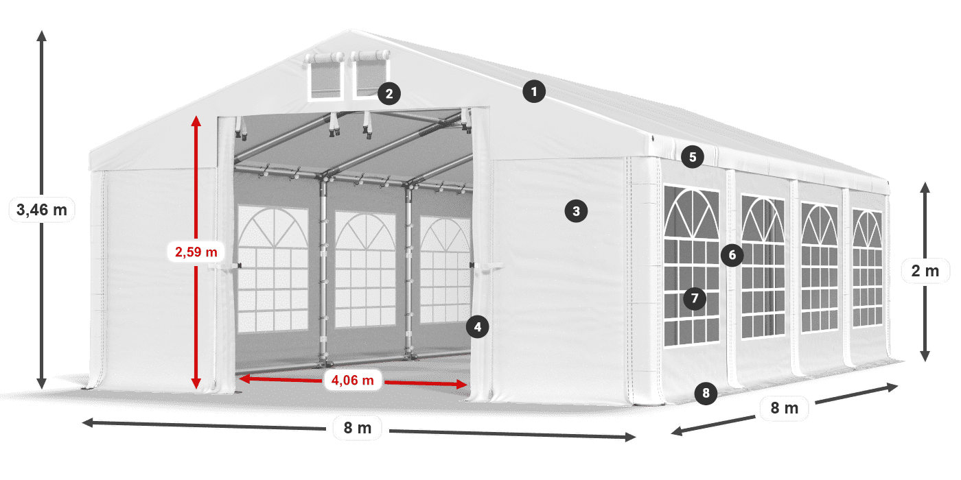 ISD 560 PVC legende 2m
