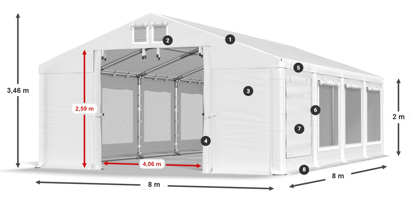 ISDM 560 PVC legende 2m