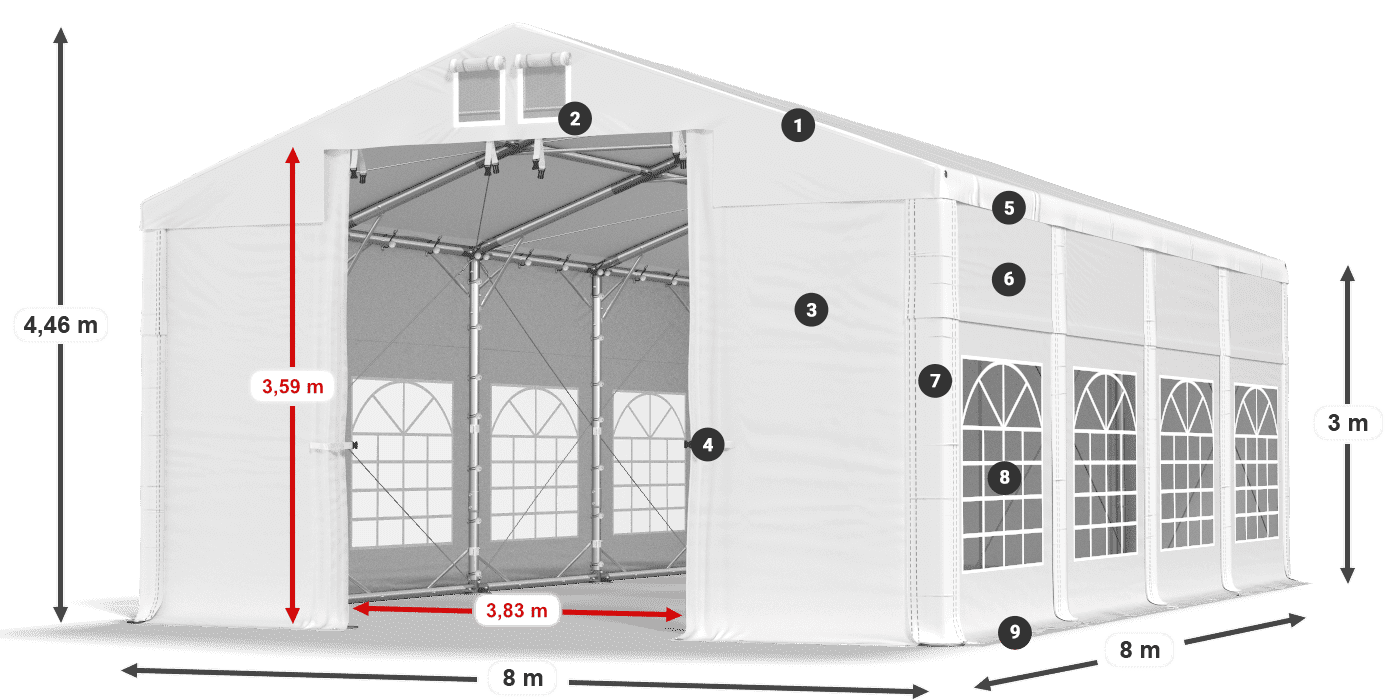 ISD 560 PVC legende 3m